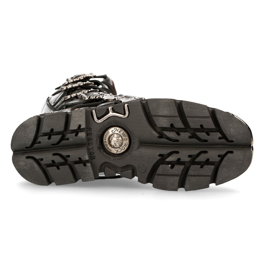 New Rock - Metallic Ankle Boot M-272-CZ33