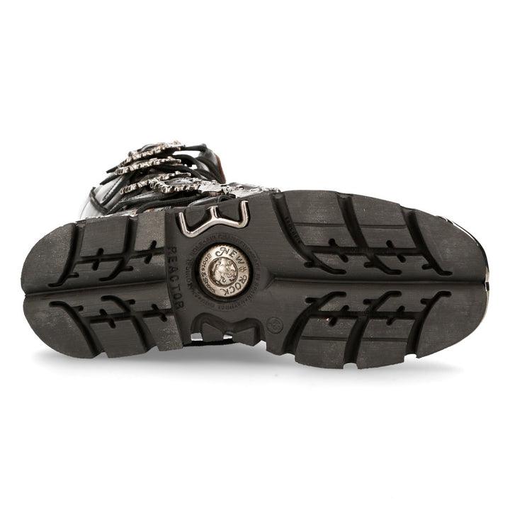 New Rock - Metallic Ankle Boot M-272-CZ33