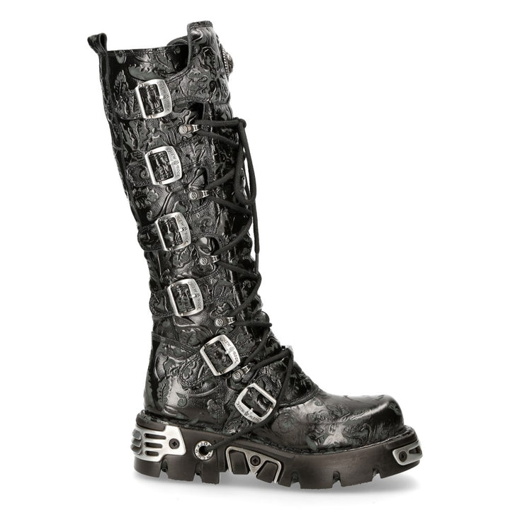 New Rock - Metallic Ankle Boot M-272-CZ35