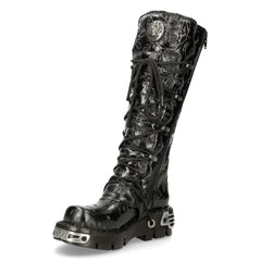 New Rock - Metallic Ankle Boot M-272-CZ35