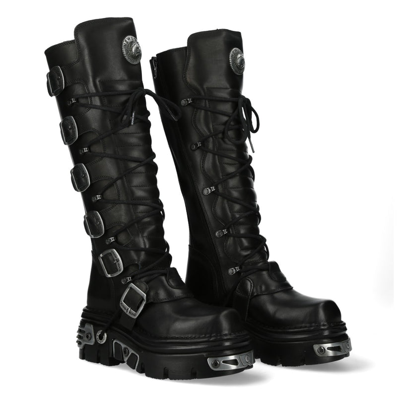 New Rock - Metallic Ankle Boot M-272-S1