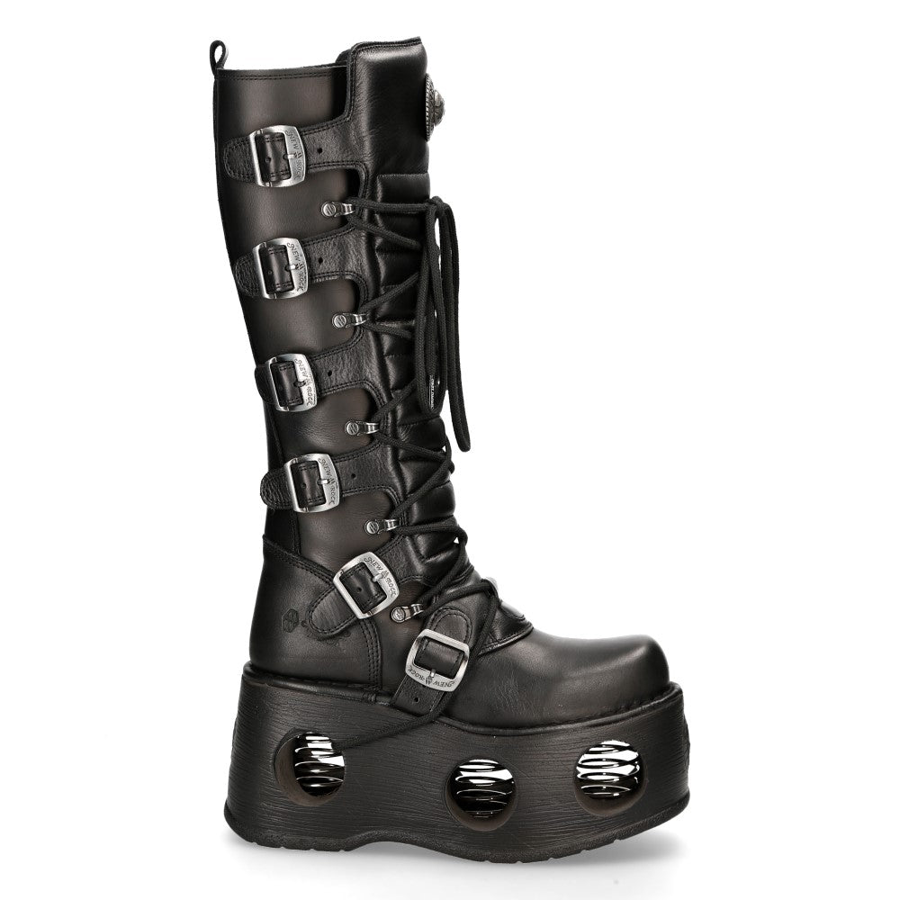 New Rock - Metallic Ankle Boot M-272-S2