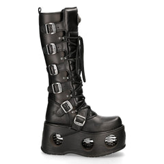 New Rock - Metallic Ankle Boot M-272-S2