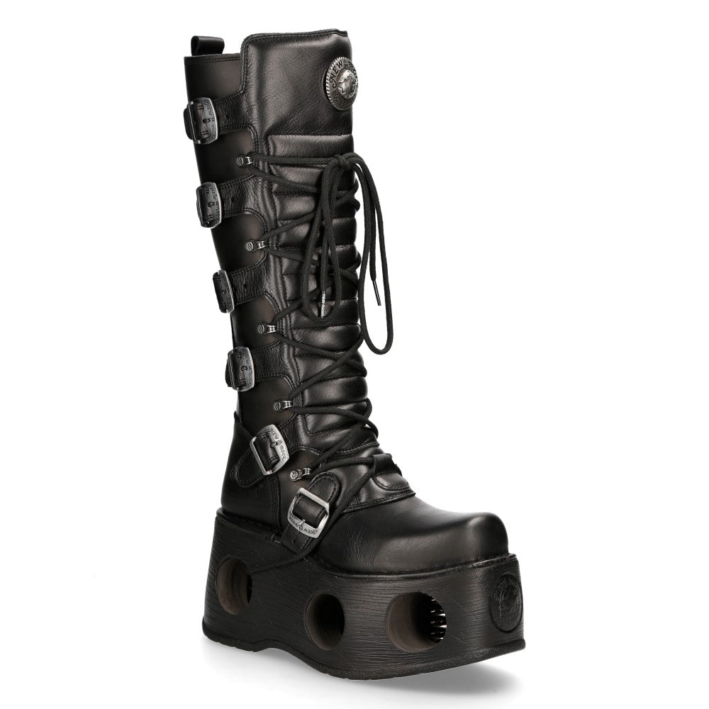 New Rock - Metallic Ankle Boot M-272-S2