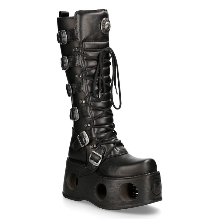 New Rock - Metallic Ankle Boot M-272-S2