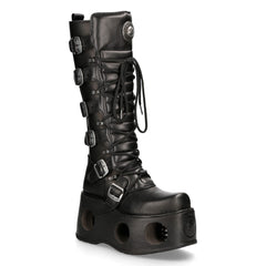 New Rock - Metallic Ankle Boot M-272-S2