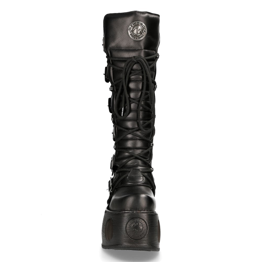 New Rock - Metallic Ankle Boot M-272-S2