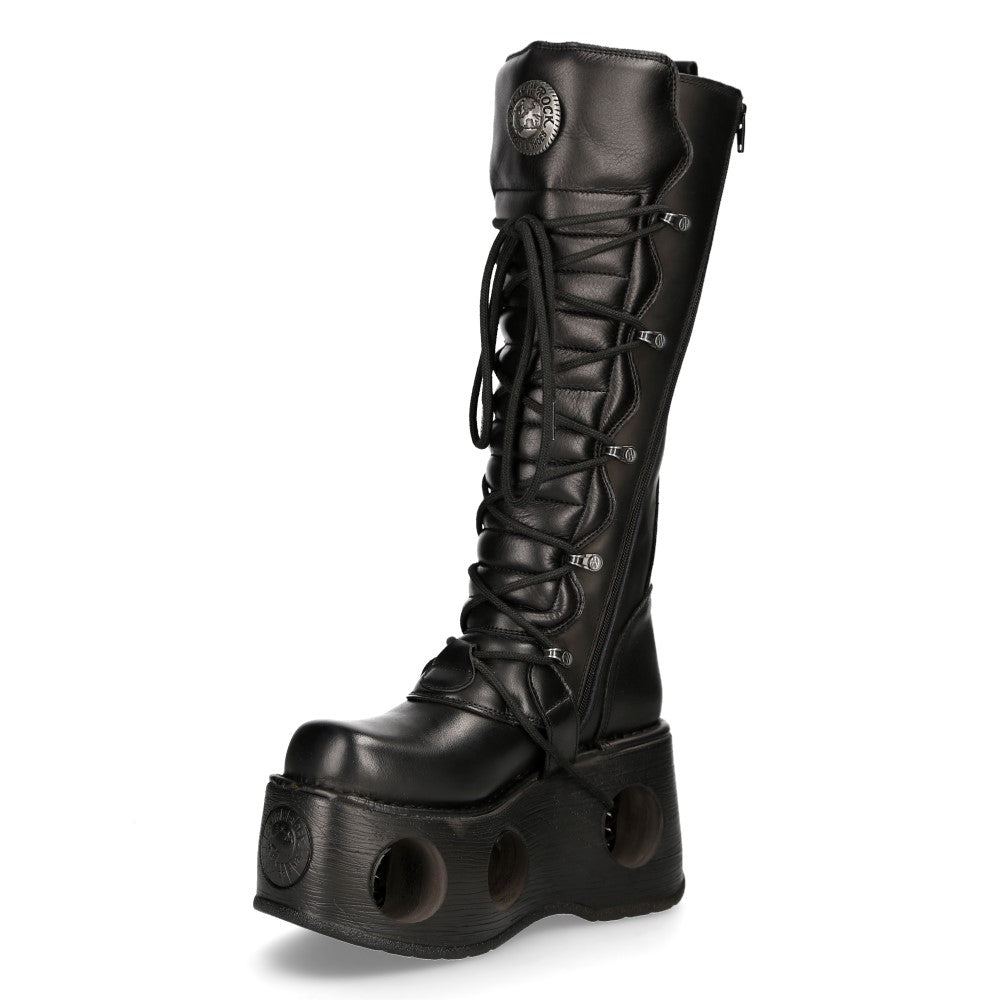 New Rock - Metallic Ankle Boot M-272-S2