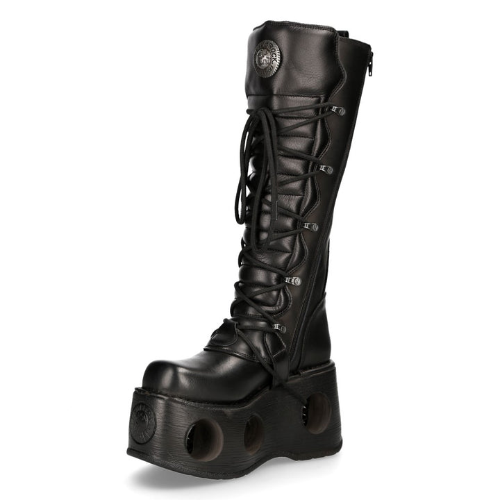 New Rock - Metallic Ankle Boot M-272-S2