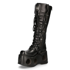 New Rock - Metallic Ankle Boot M-272-S2