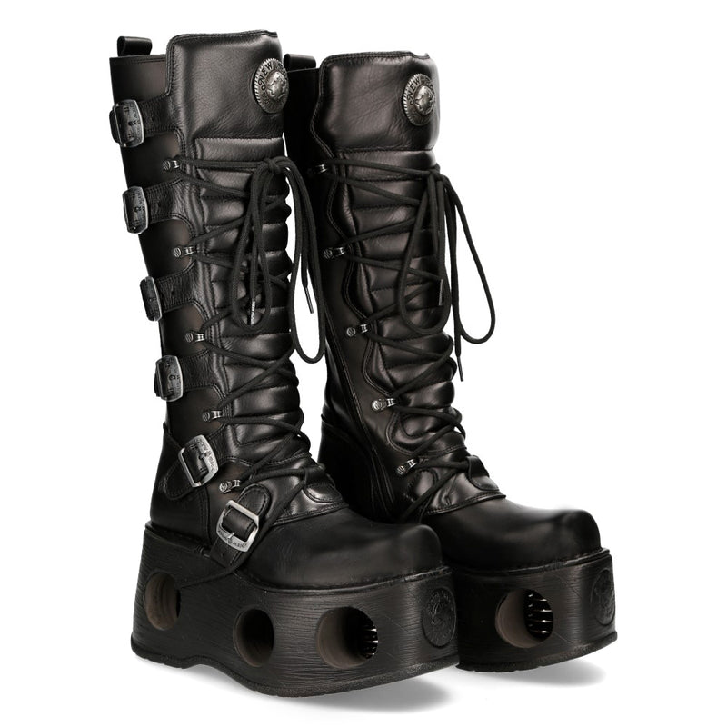 New Rock - Metallic Ankle Boot M-272-S2