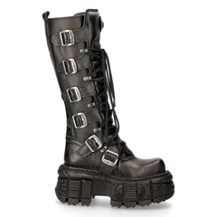 New Rock - Metallic Ankle Boot M-272-S3