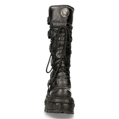 New Rock - Metallic Ankle Boot M-272-S3