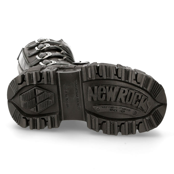 New Rock - Metallic Ankle Boot M-272-S3