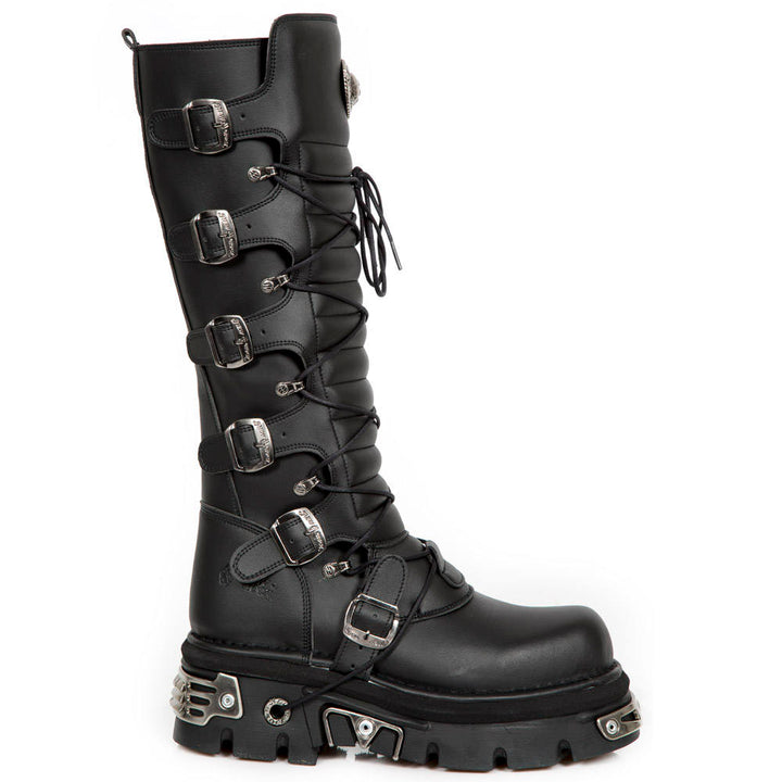 New Rock - Metallic Ankle Boot M-272-VC1