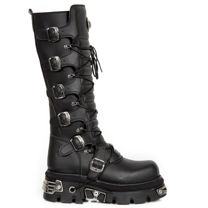 New Rock - Metallic Ankle Boot M-272-VC1
