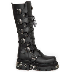 New Rock - Metallic Ankle Boot M-272-VC1