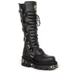 New Rock - Metallic Ankle Boot M-272-VC1