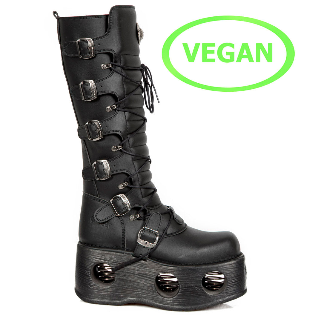 New Rock - Metallic Ankle Boot M-272-VC2