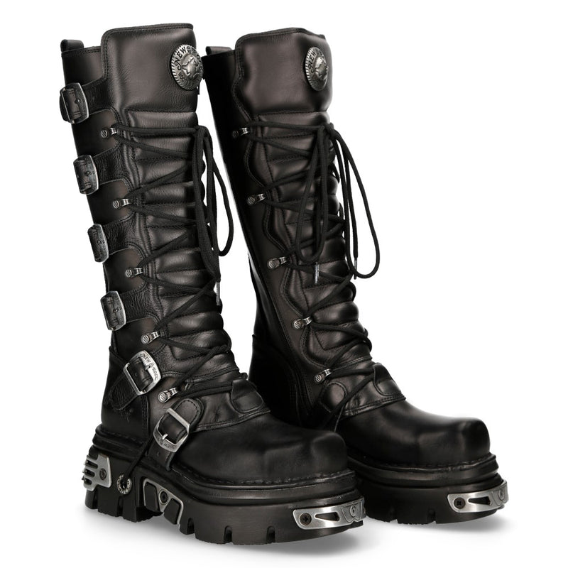 New Rock - Metallic Ankle Boot M-272MT-S1