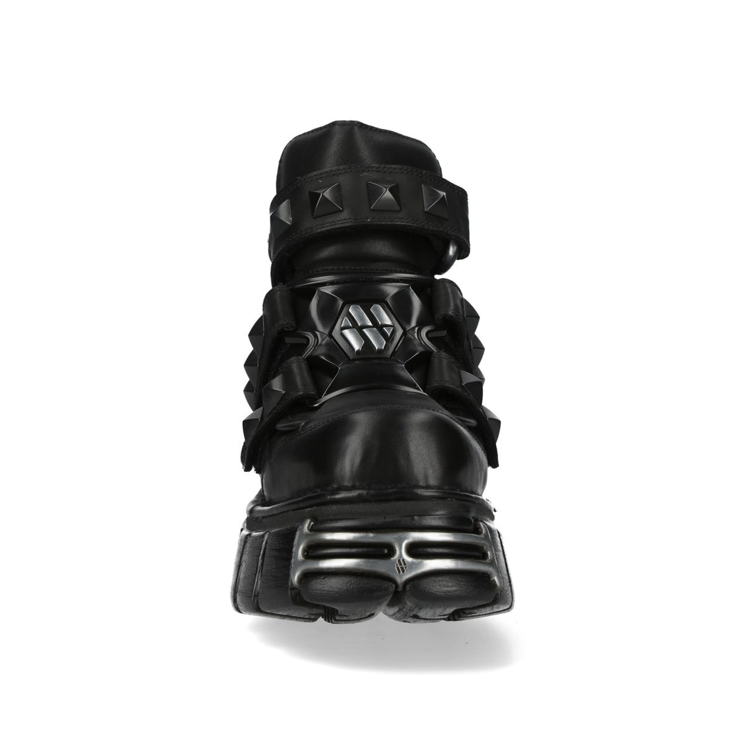 New Rock – Metallic Collection Leather Boot M-285PG-C1