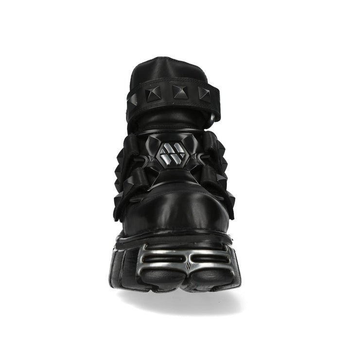 New Rock – Metallic Collection Leather Boot M-285PG-C1