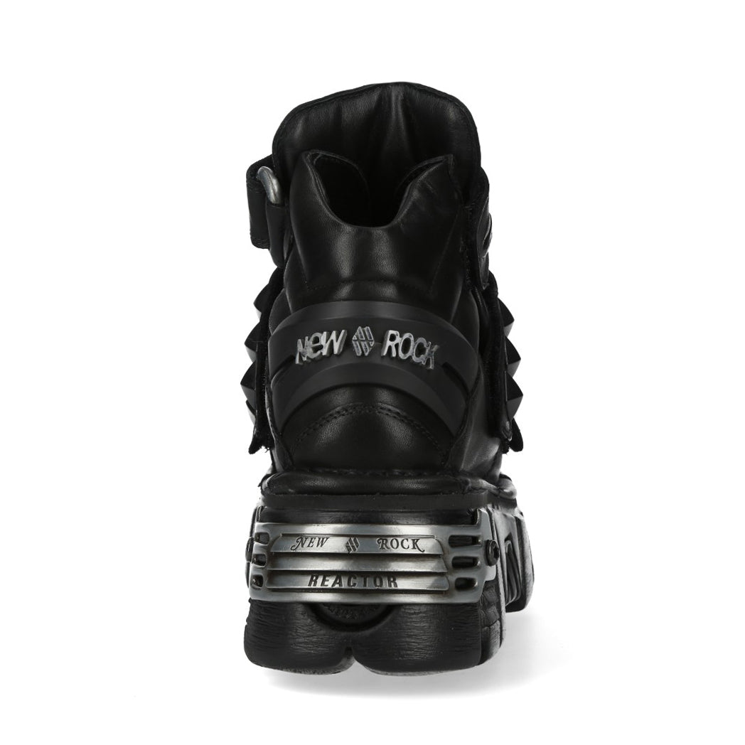 New Rock – Metallic Collection Leather Boot M-285PG-C1