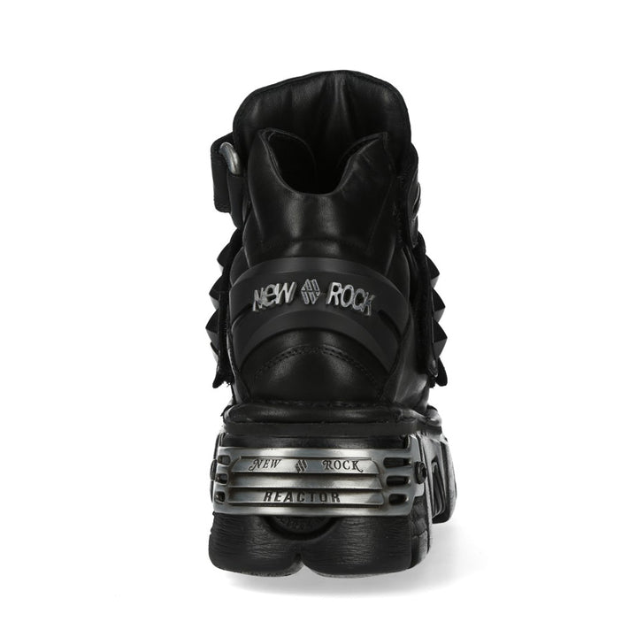 New Rock – Metallic Collection Leather Boot M-285PG-C1