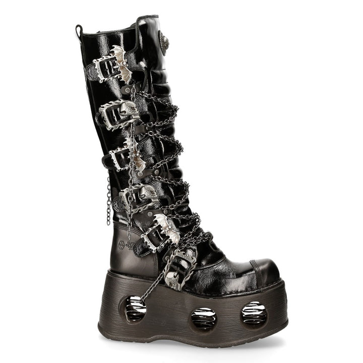 New Rock - Metallic Ankle Boot M-314-C11