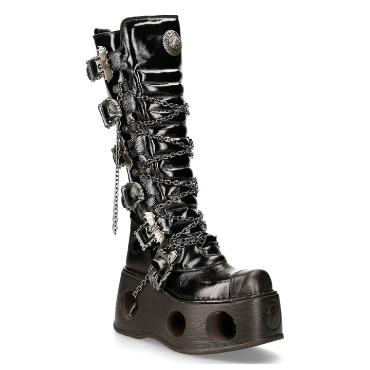 New Rock - Metallic Ankle Boot M-314-C11