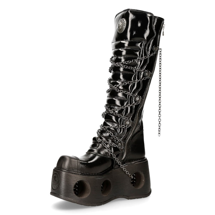 New Rock - Metallic Ankle Boot M-314-C11