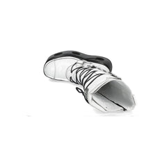 New Rock – Metallic Collection Leather Boot White M‑314‑C12