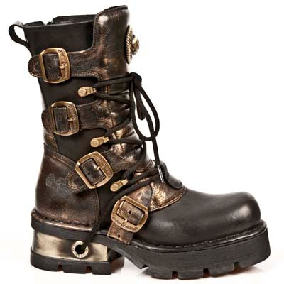 New Rock - Metallic Boot M-373-C40