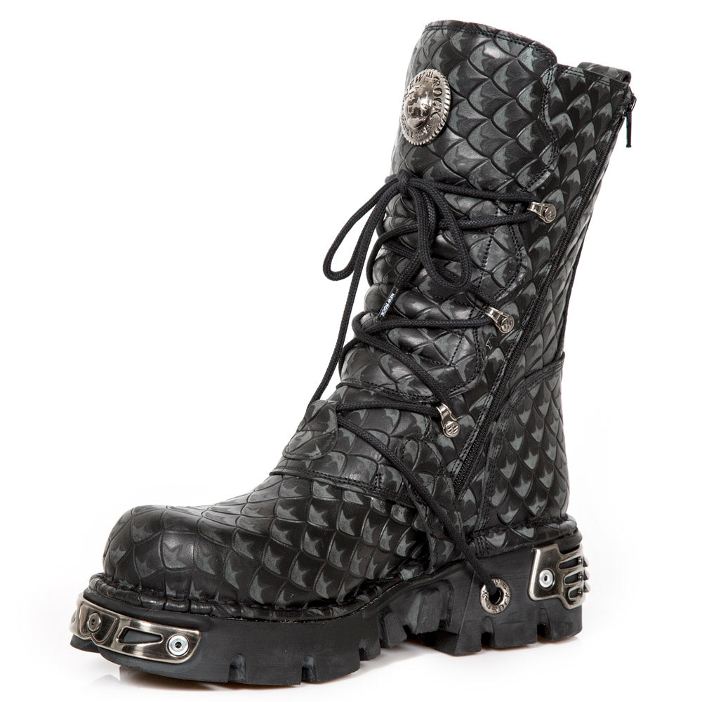 New Rock - Metallic Boot M-373-C402