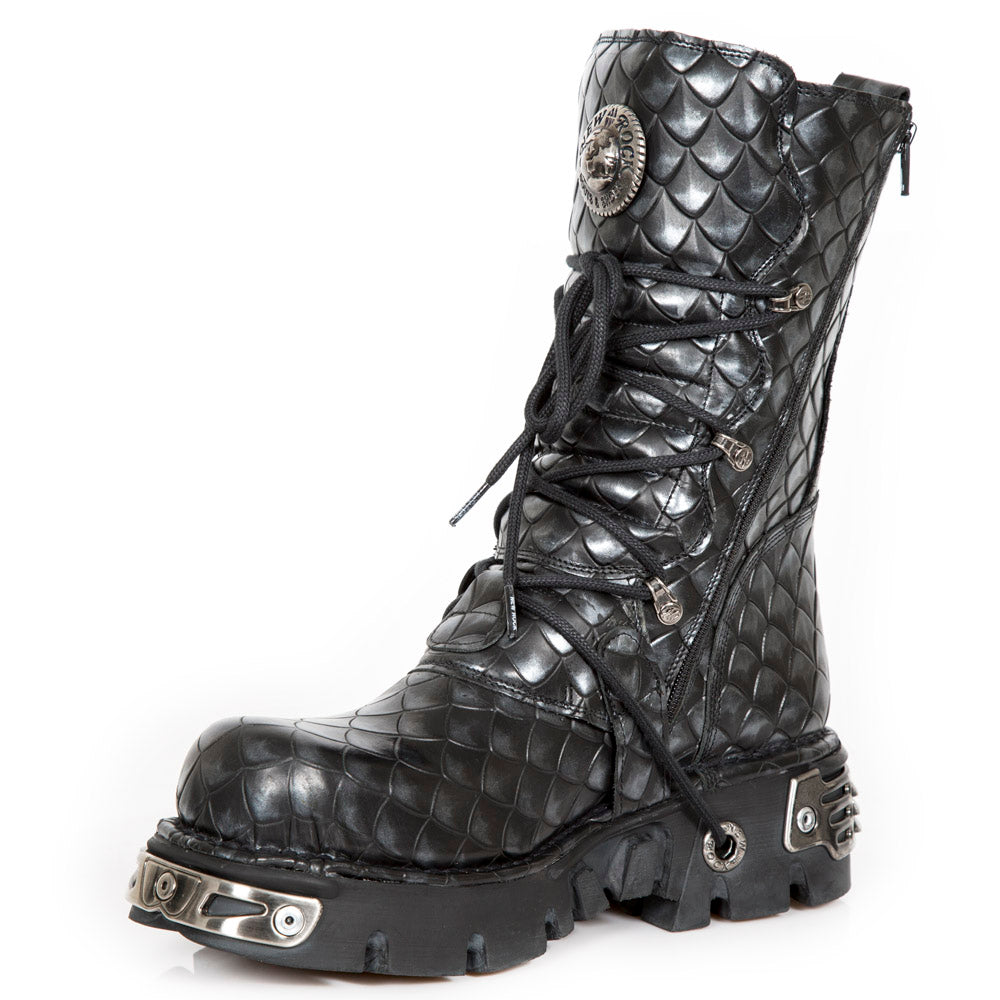 New Rock - Metallic Boot M-373-C403