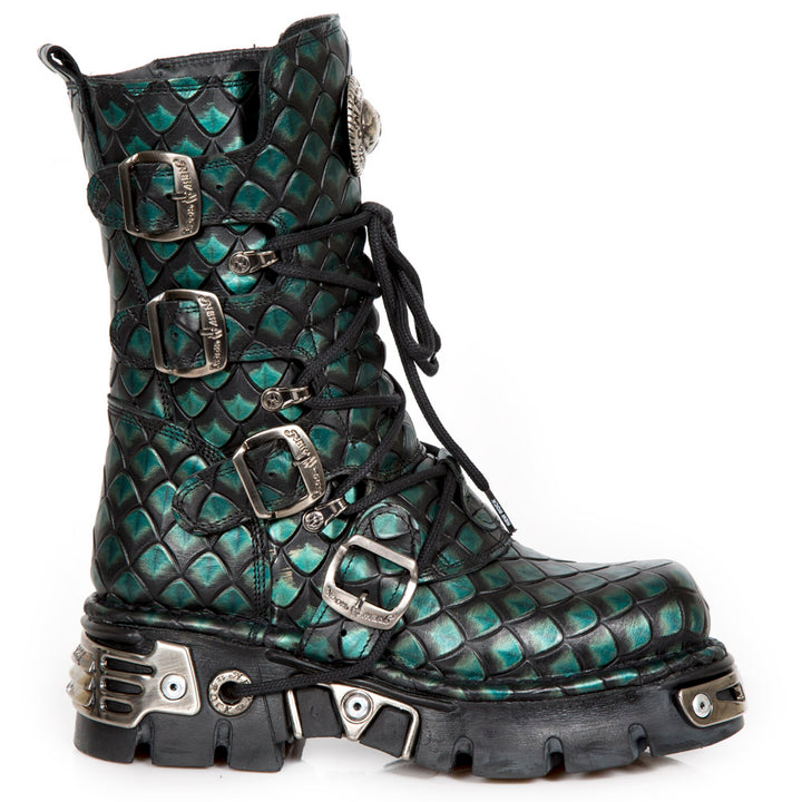 New Rock - Metallic Boot M-373-C406