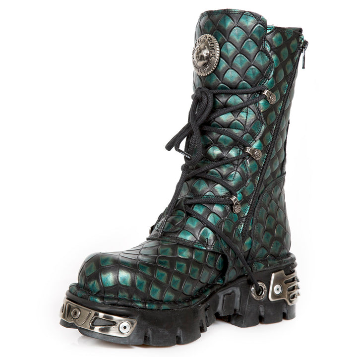 New Rock - Metallic Boot M-373-C406