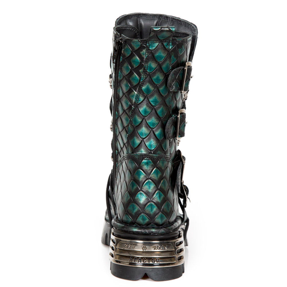 New Rock - Metallic Boot M-373-C406