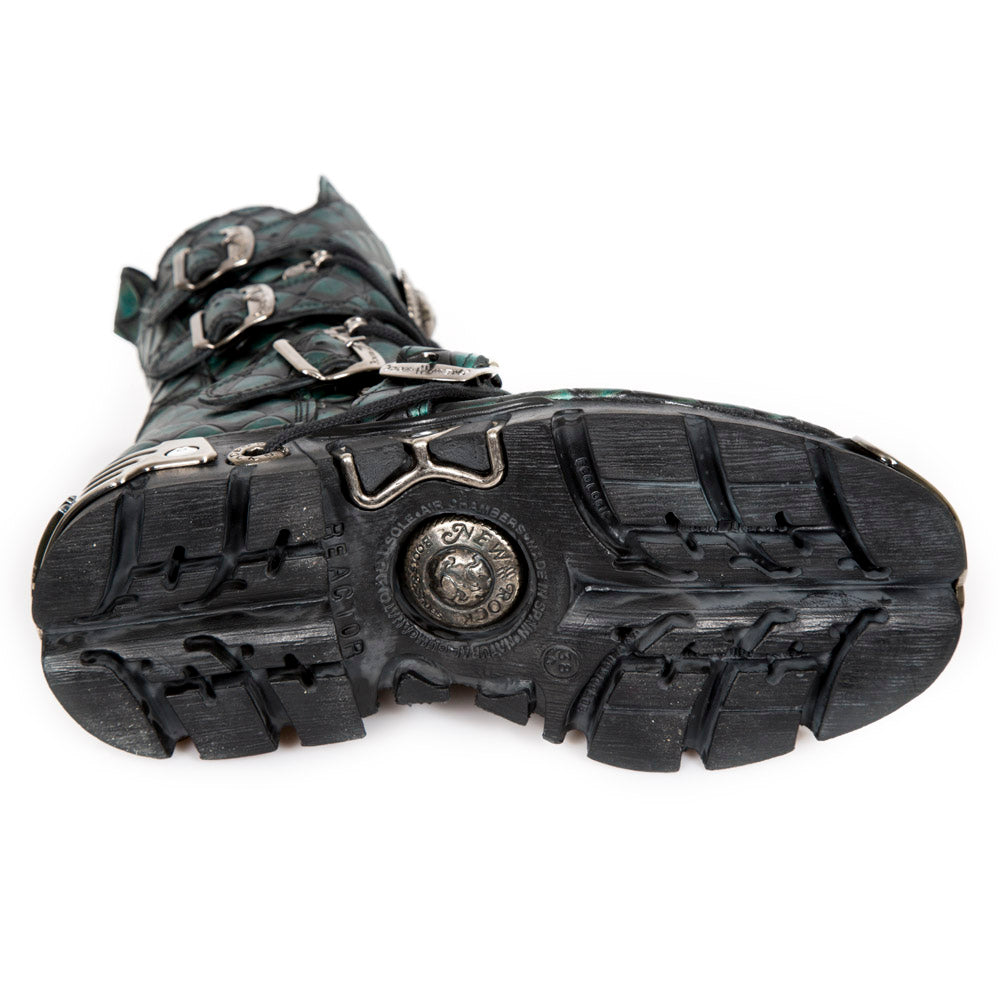 New Rock - Metallic Boot M-373-C406