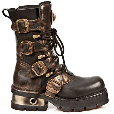 New Rock - Metallic Boot M-373-C40