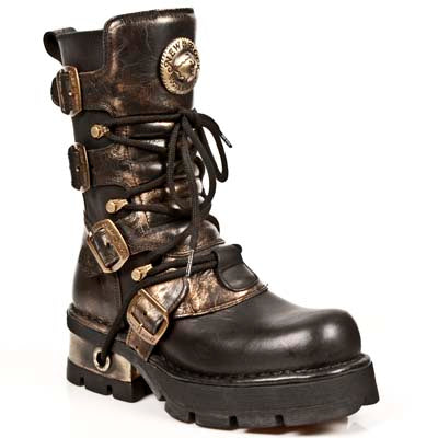 New Rock - Metallic Boot M-373-C40