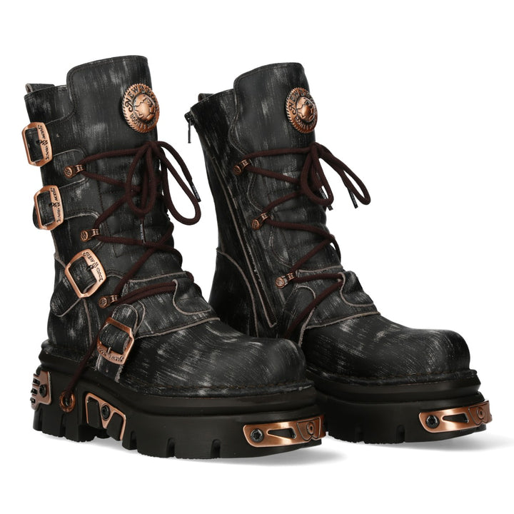 New Rock - Metallic Boot M-373-C447