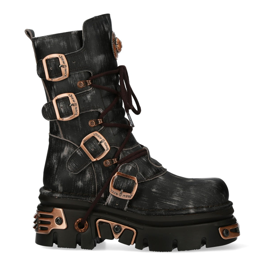 New Rock - Metallic Boot M-373-C447