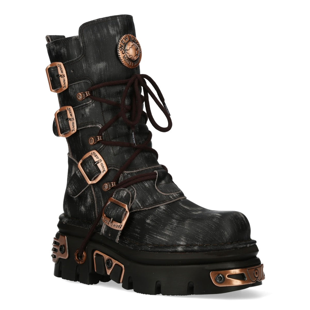 New Rock - Metallic Boot M-373-C447
