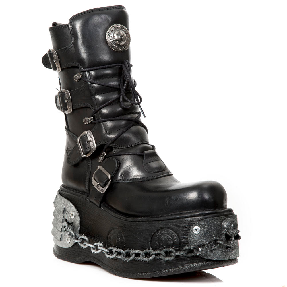 New Rock - Metallic Boot M-373-C76