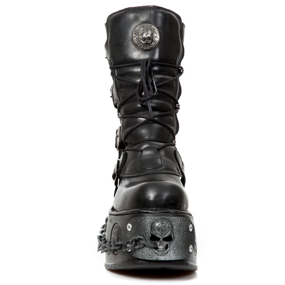 New Rock - Metallic Boot M-373-C76