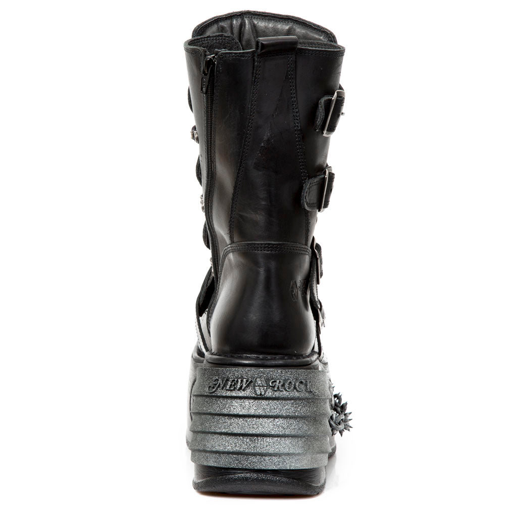 New Rock - Metallic Boot M-373-C76