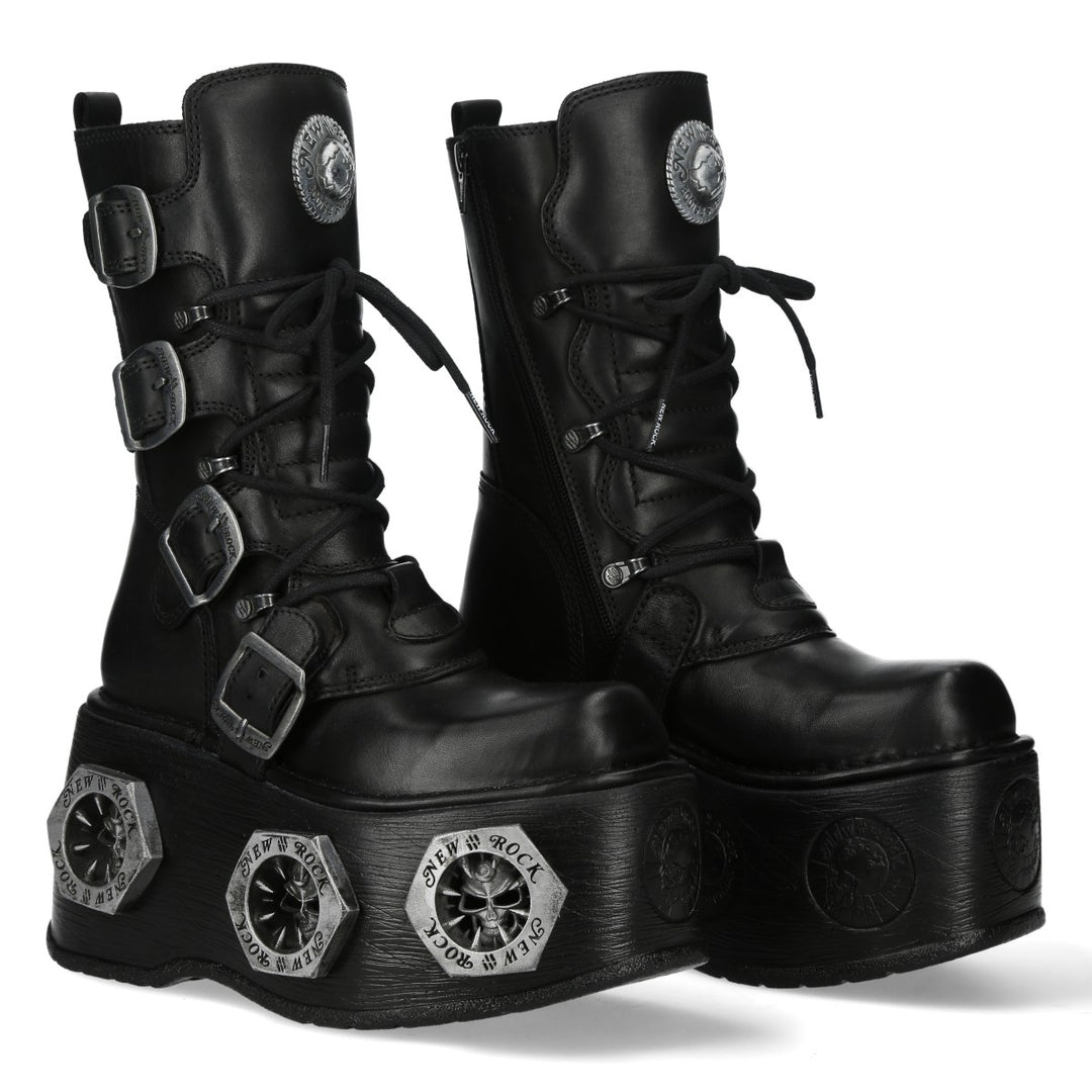 New Rock - Metallic Boot M-373-C84