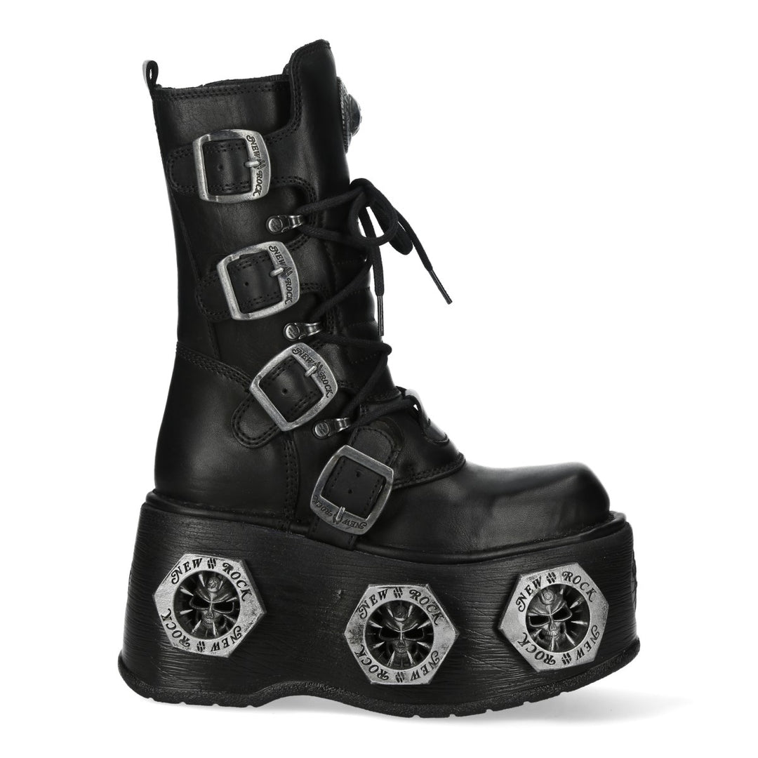 New Rock - Metallic Boot M-373-C84