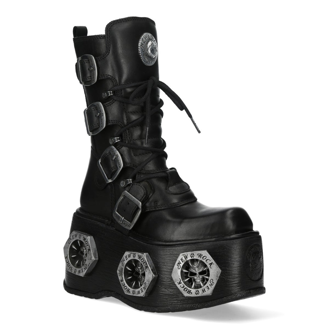 New Rock - Metallic Boot M-373-C84